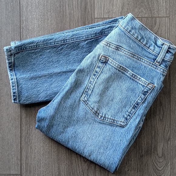 Reformation Liza Ultra High Rise Straight Jeans in Malta Size 27 - Picture 6 of 13